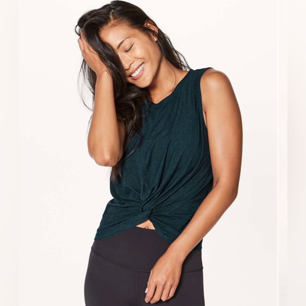Lululemon Crescent Tank Heathered Alberta Lake
